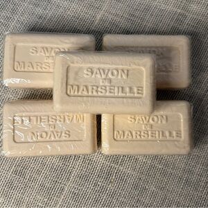 Savon de Marseille Soap Bars, set of 5